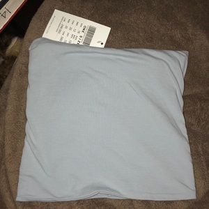 Brandy Melville Jenny Tube top light blue